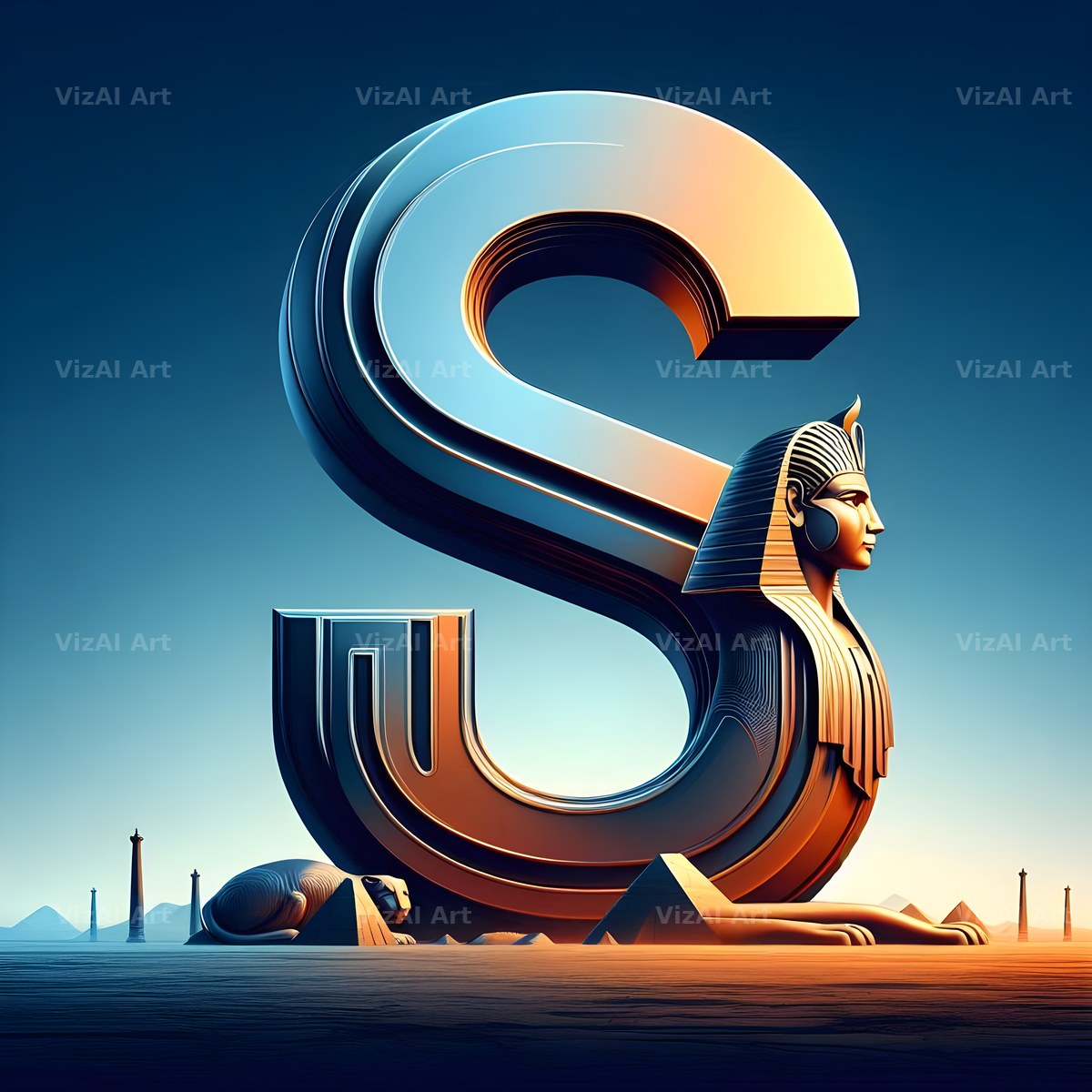 Sphinx alphabet letter S