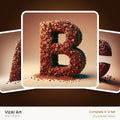 VizAI Art — complete A–Z printable alphabet set
