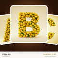 Lemon Grove Zest alphabet — choose an individual printable letter
