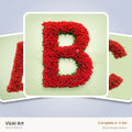 VizAI Art — complete A–Z printable alphabet set