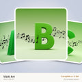 VizAI Art — complete A–Z printable alphabet set
