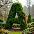 Topiary Hedge alphabet — printable letter A