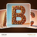 VizAI Art — complete A–Z printable alphabet set