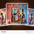 VizAI Art — complete A–Z printable alphabet set