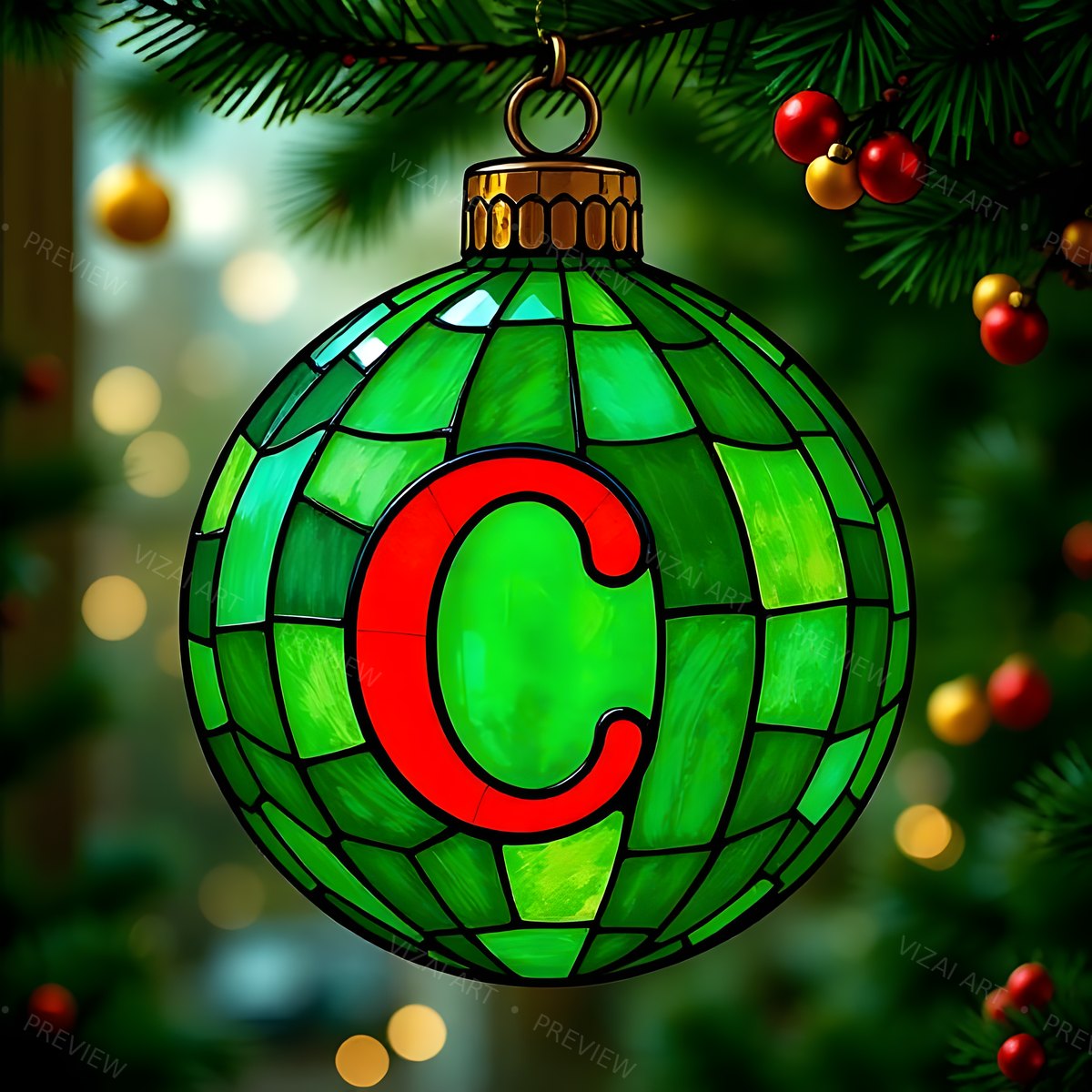 Letter C printable wall art