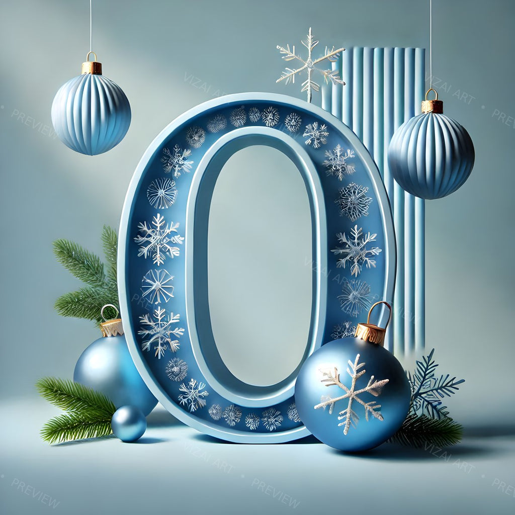 Letter O printable wall art