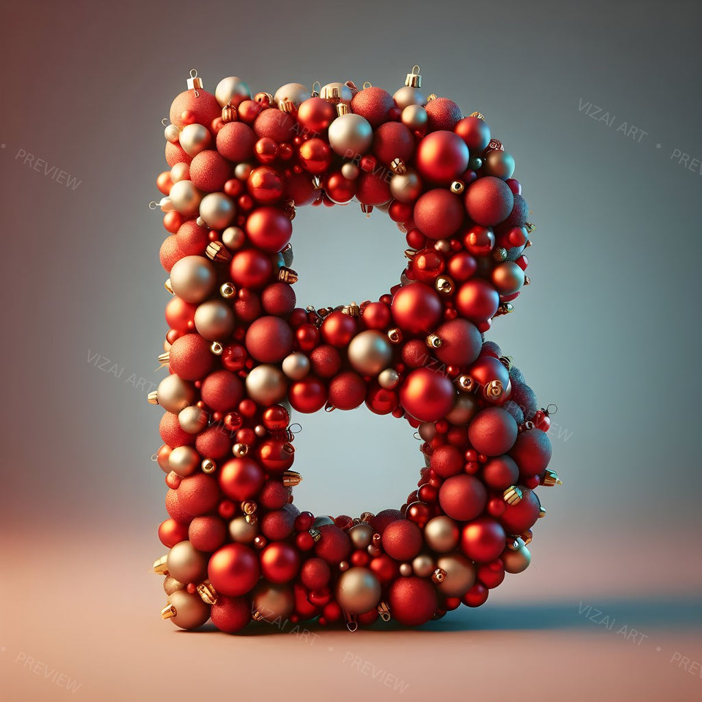 Letter B printable wall art