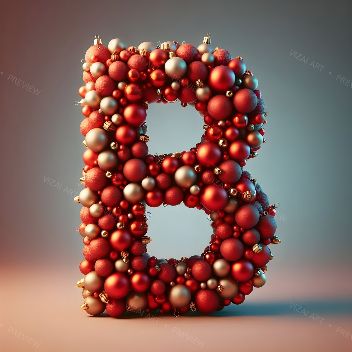 Letter B printable wall art