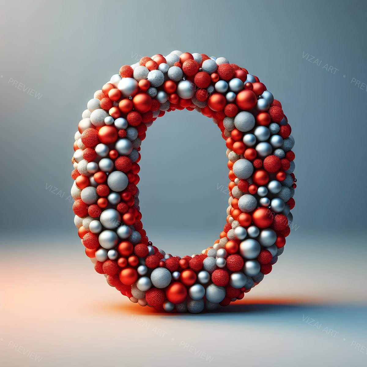 Letter O printable wall art