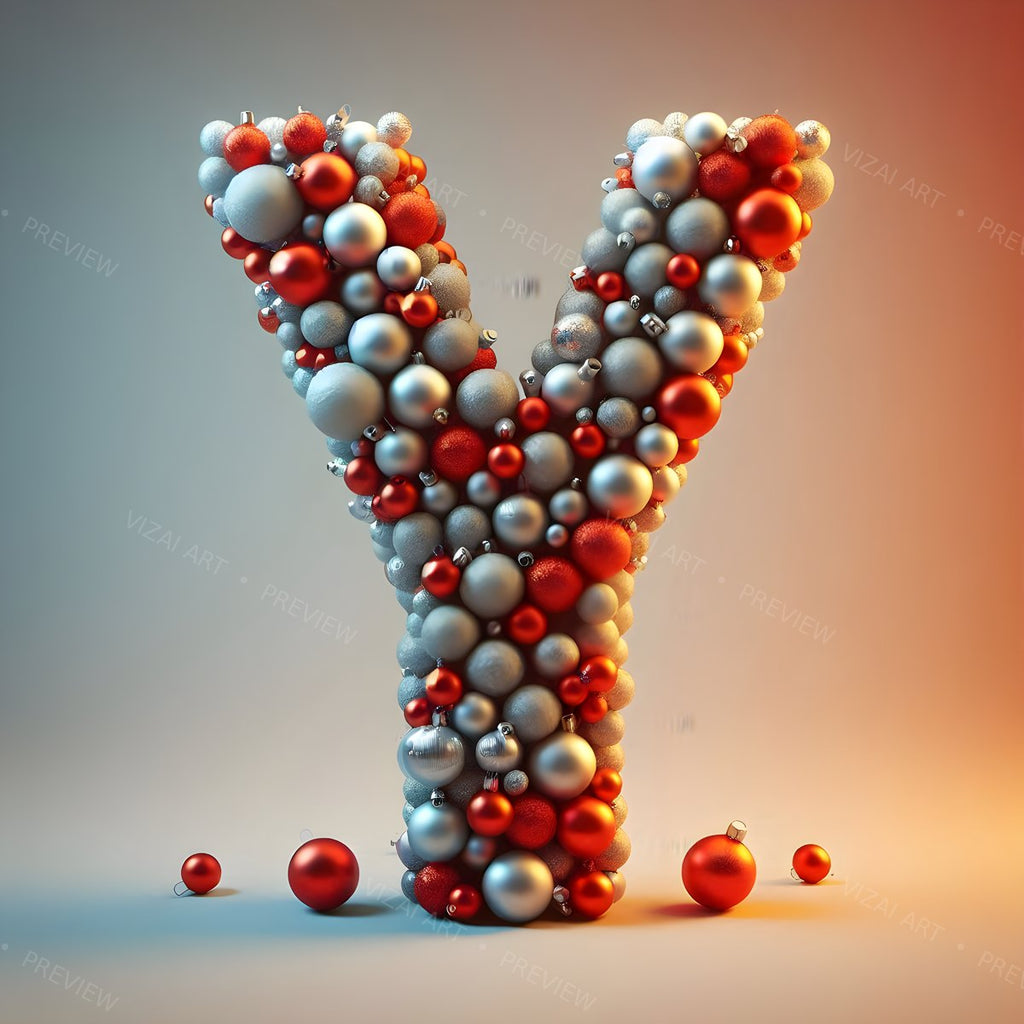 Letter Y printable wall art