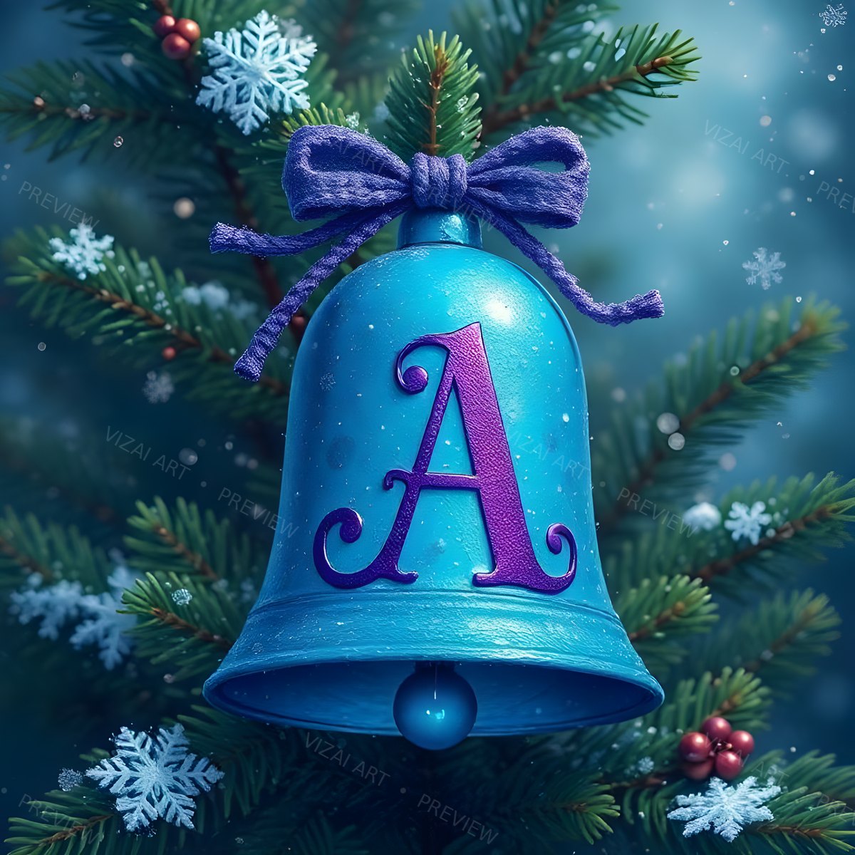 Letter A printable wall art