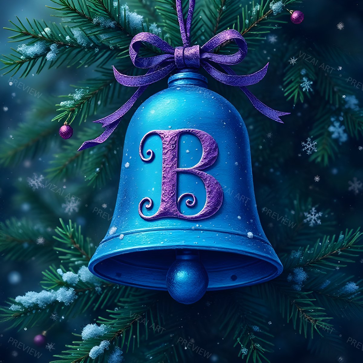 Letter B printable wall art
