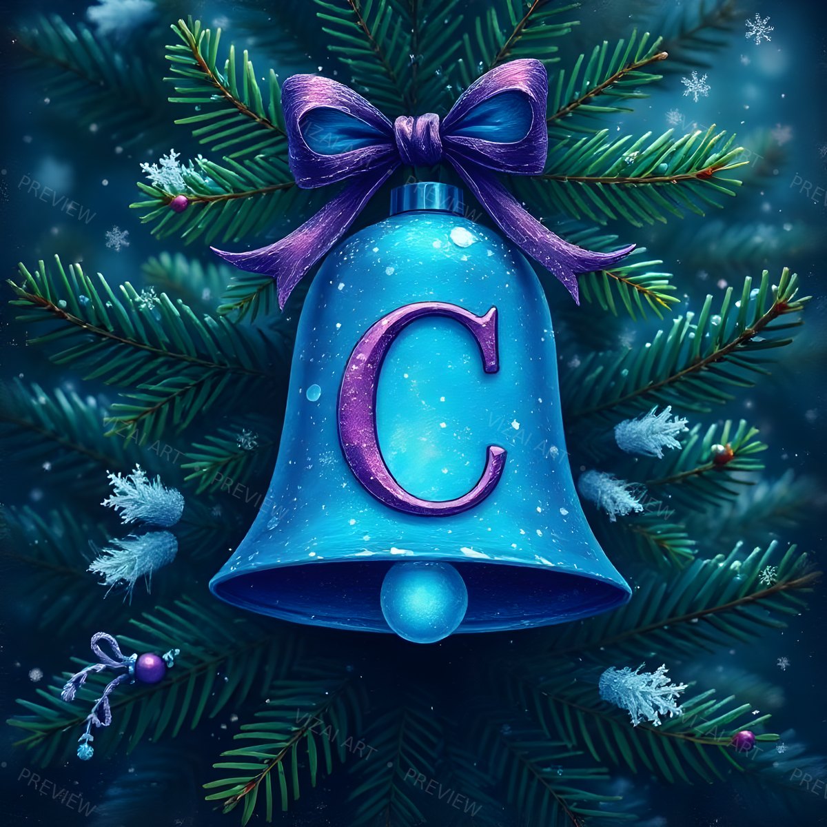 Letter C printable wall art