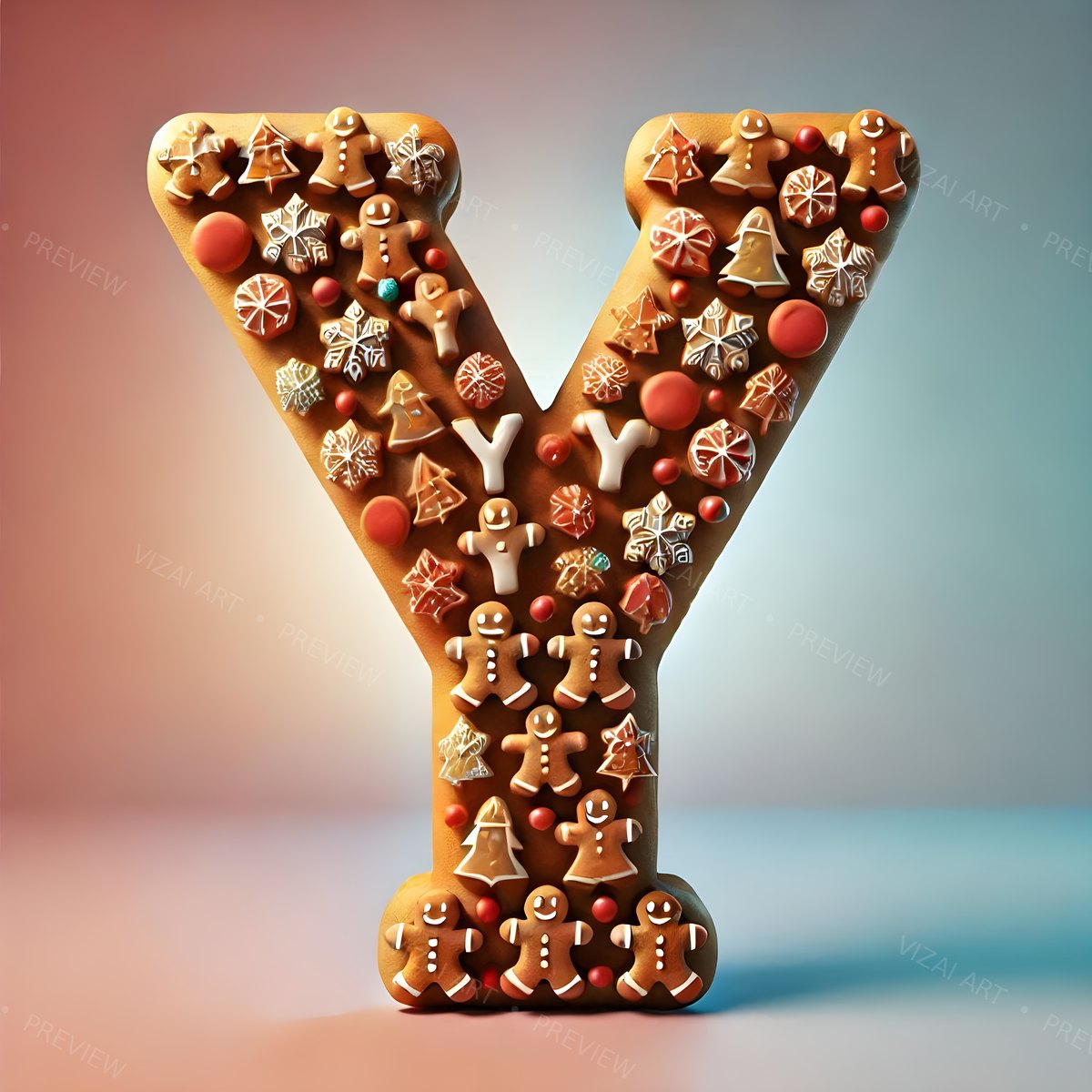 Letter Y printable wall art