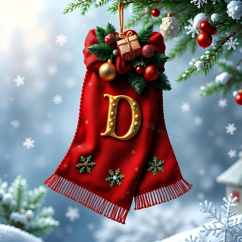 Letter D printable wall art