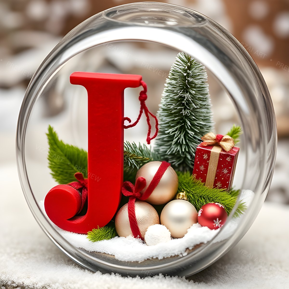 Letter J printable wall art