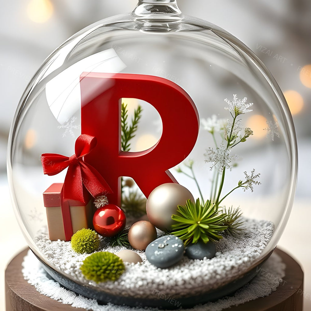 Letter R printable wall art