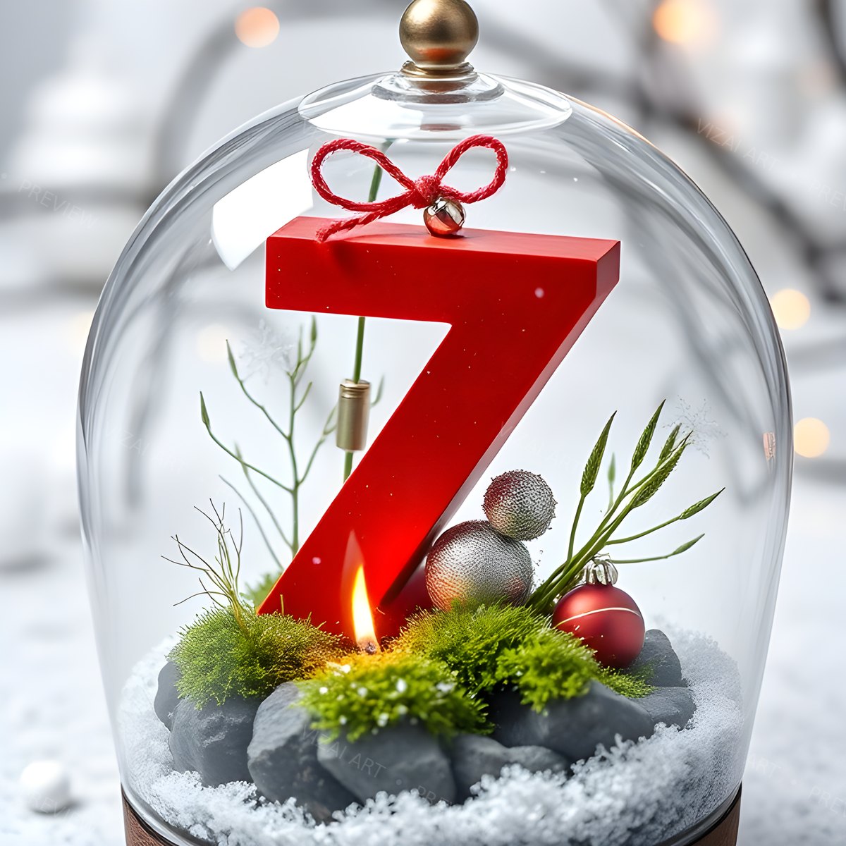 Letter Z printable wall art