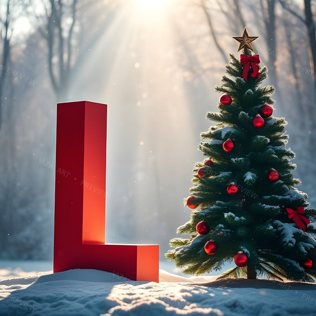 Letter L printable wall art