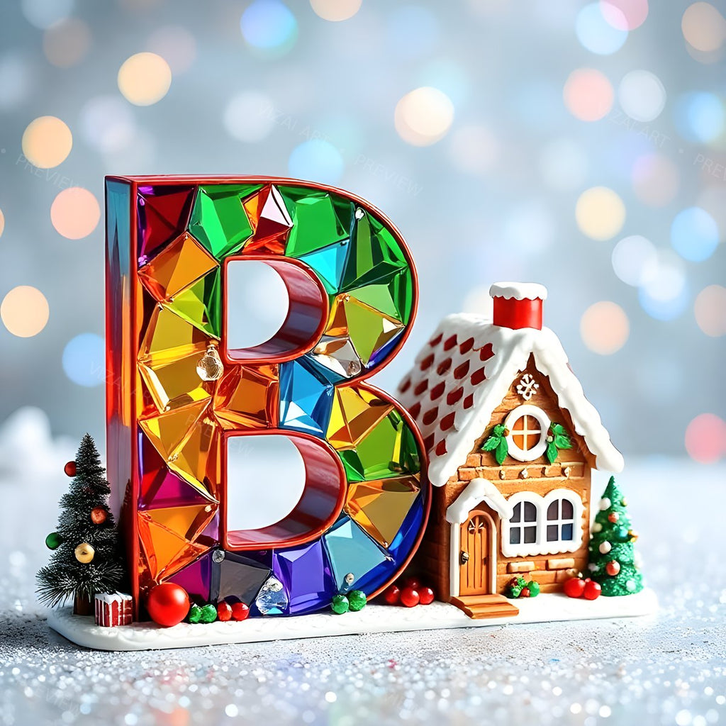 Letter B printable wall art
