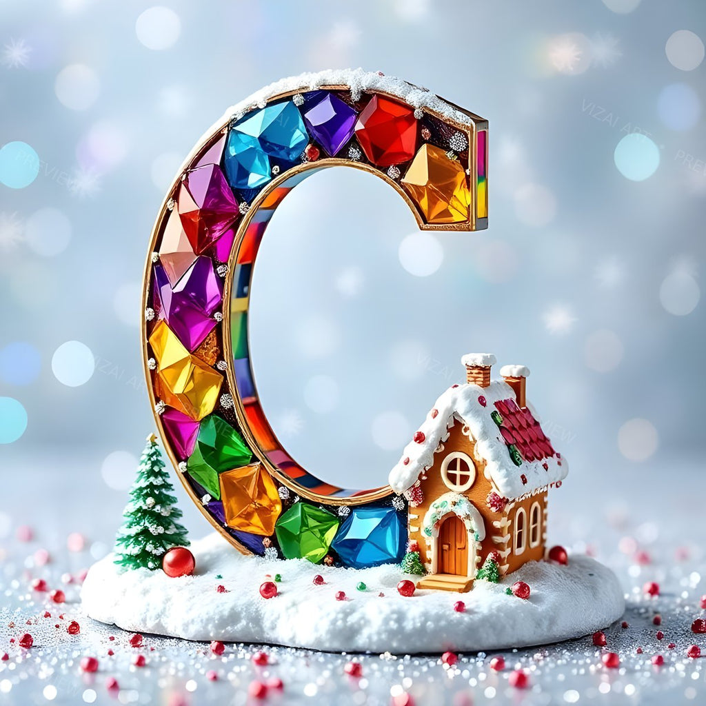 Letter C printable wall art