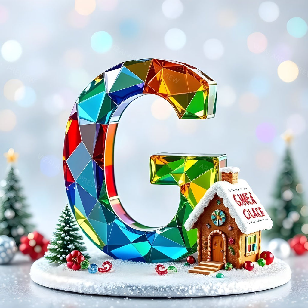 Letter G printable wall art