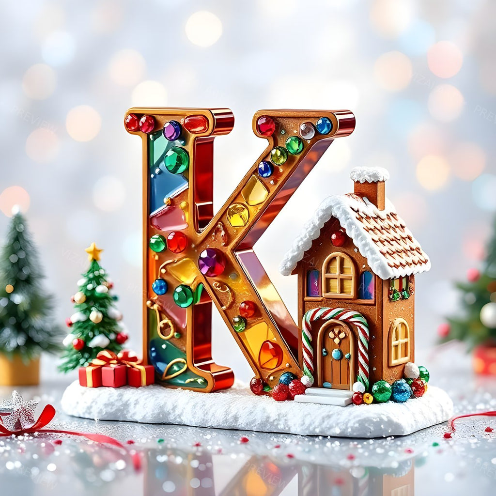 Letter K printable wall art