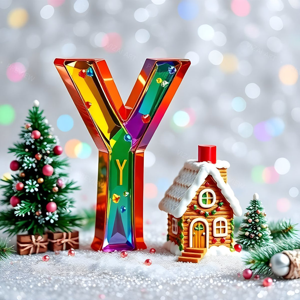 Letter Y printable wall art