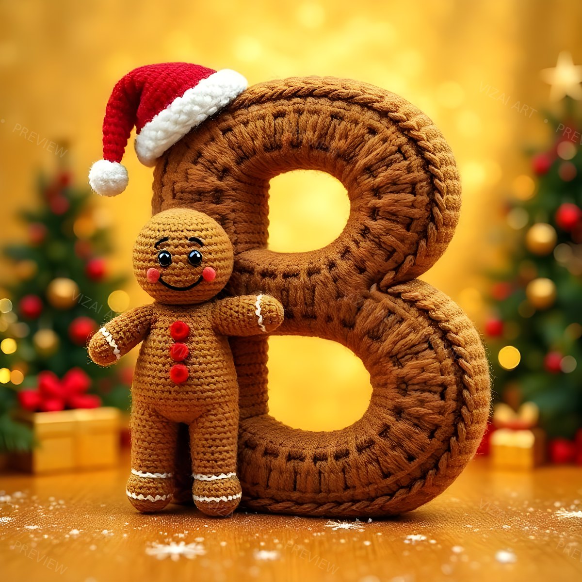 Letter B printable wall art