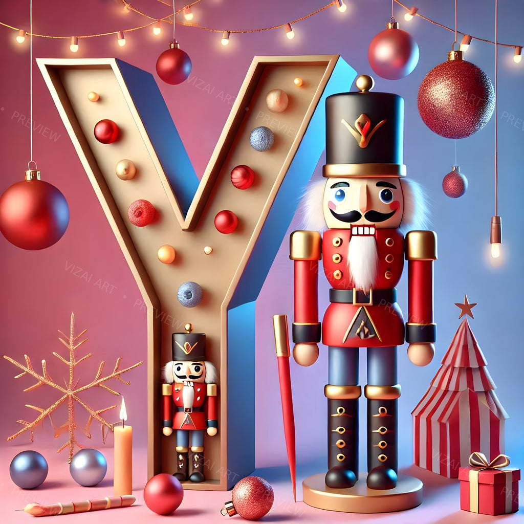 Letter Y printable wall art