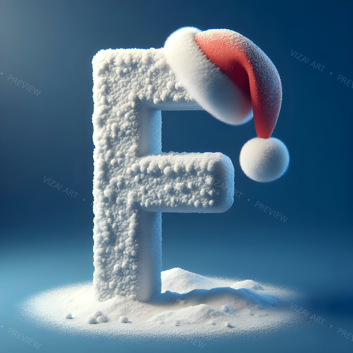 Letter F printable wall art