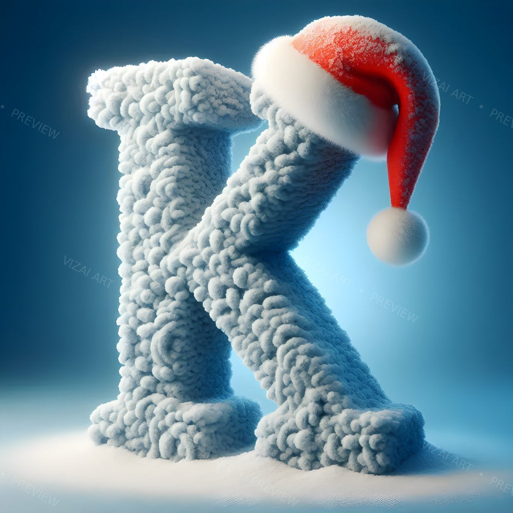 Letter K printable wall art